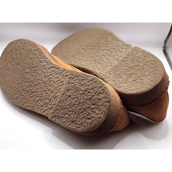 Vintage J. Crew Italian Leather Oxford Mens Shoes Camel Brown Size 8 - Picture 12 of 12